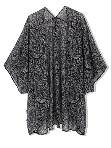 Chiffon Kimonos for Women Swimsuit Coverups Beach Cover Up Swimwear Cardigan Summer2
