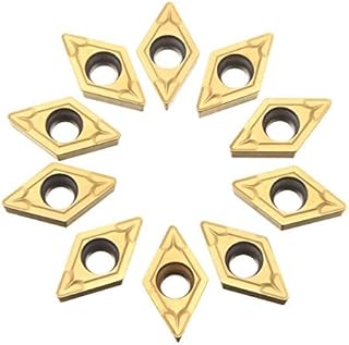 10Pcs DCMT11T308 DCMT32.51 Carbide Inserts for Milling Cutter - Cutting Tool Carbide Insert - 10 x DCMT11T308 DCMT32.51 Carbide Inserts
