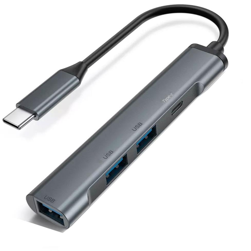 Amazon.com: USB C Adapter 4-in-1 Hub PD Type-C Charger Port