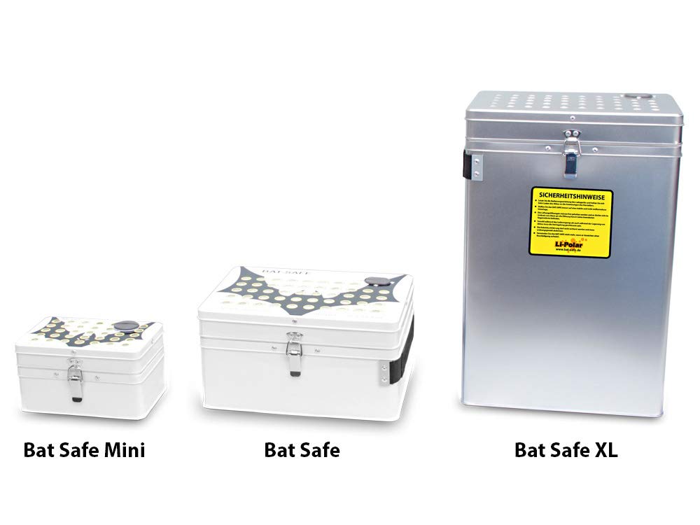 Cassaforte BAT-Safe LiPo per ricarica e conservazione sicura delle batterie