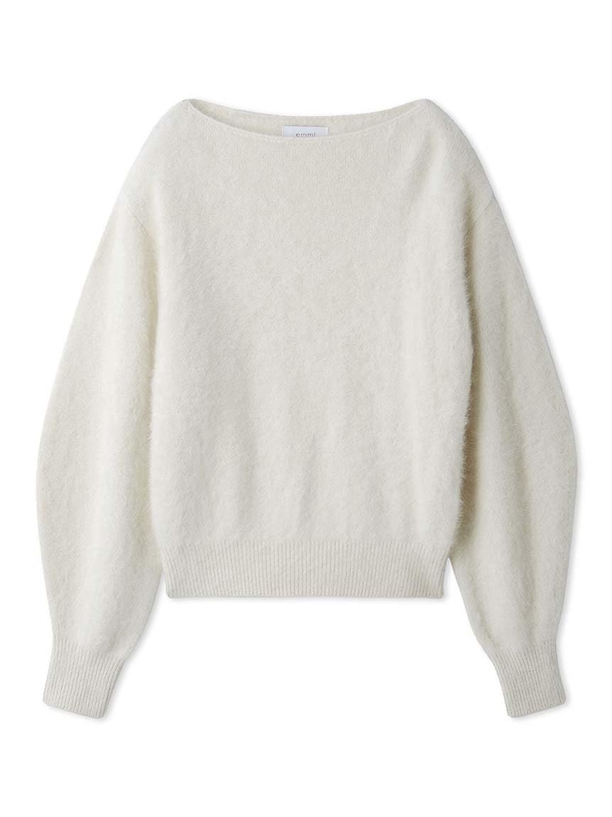 【emmi】フォックスニットプルオーバー　サイズF Amazon | [エミ] フォックスニットプルオーバー 13WNT245036