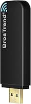 BrosTrend Linux USB WiFi Adapter AC1200 for Ubuntu Kali Mint Debian Kubuntu Mate Zorin PureOS Raspberry Pi Windows etc. Linux Compatible WiFi Adapter Wireless Dual Band 5GHz 867Mbps + 2.4GHz 300Mbps