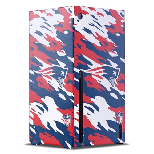 Enveloppement Xbox Series X NFL Patriots motif camouflage ajusté