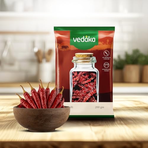 Image of Amazon Brand - Vedaka Bydagi Chilli, 200g