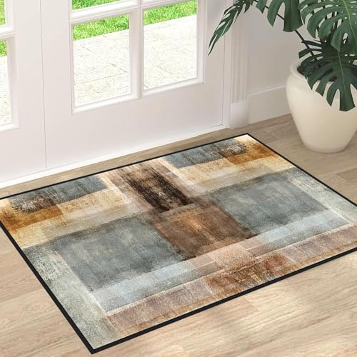 Alfombra pasillo antideslizante de goma de 50x160 cm lavable para exterior 4