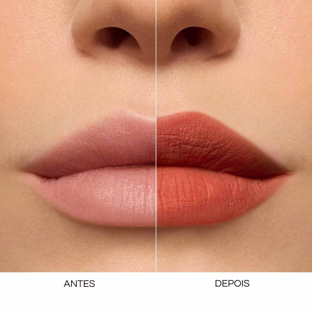 Lancôme L'Absolu Rouge Drama Matte Lipstick - Pogrubione, pudrowe matowe wykończenie, trwały komfort i nawilżenie, francuski dramat 200