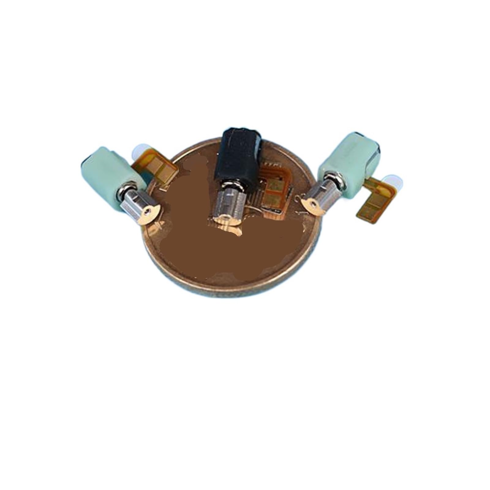 Moteur de vibration de téléphone portable miniature DC 2V 3V 11mm pastille
