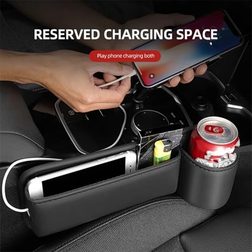 �J�[�J�b�v�z���_�[ ���� Compatible With Subaru For Forester For Crosstrek For Legacy 1�� �J�[�V�[�g �D���t������ ���ԃX���b�g ���[�{�b�N�X �h�����N�J�b�v�z���_�[�p�[�c�ɑΉ�(Black,