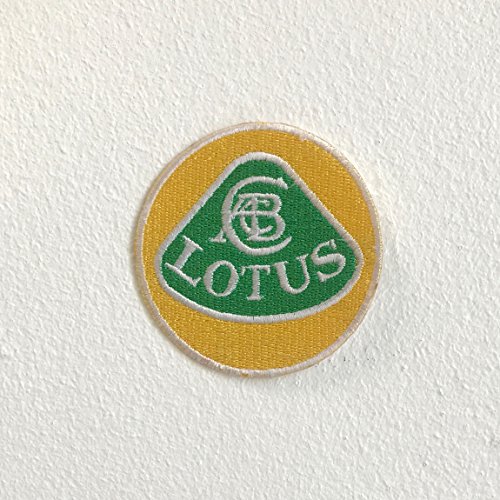 Toppa ricamata termoadesiva con logo Lotus Car