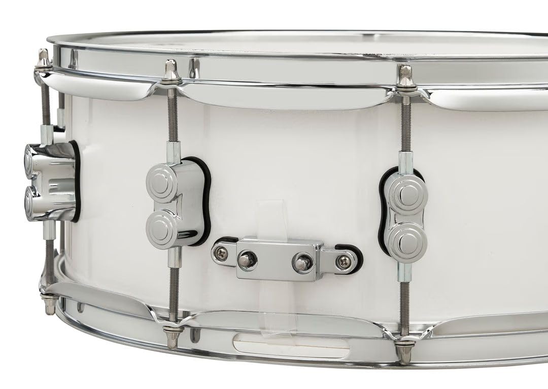 Pacific Drums Concept Maple - Caisse claire en érable, 14" x 5,5", finition laquée Pearlescent White