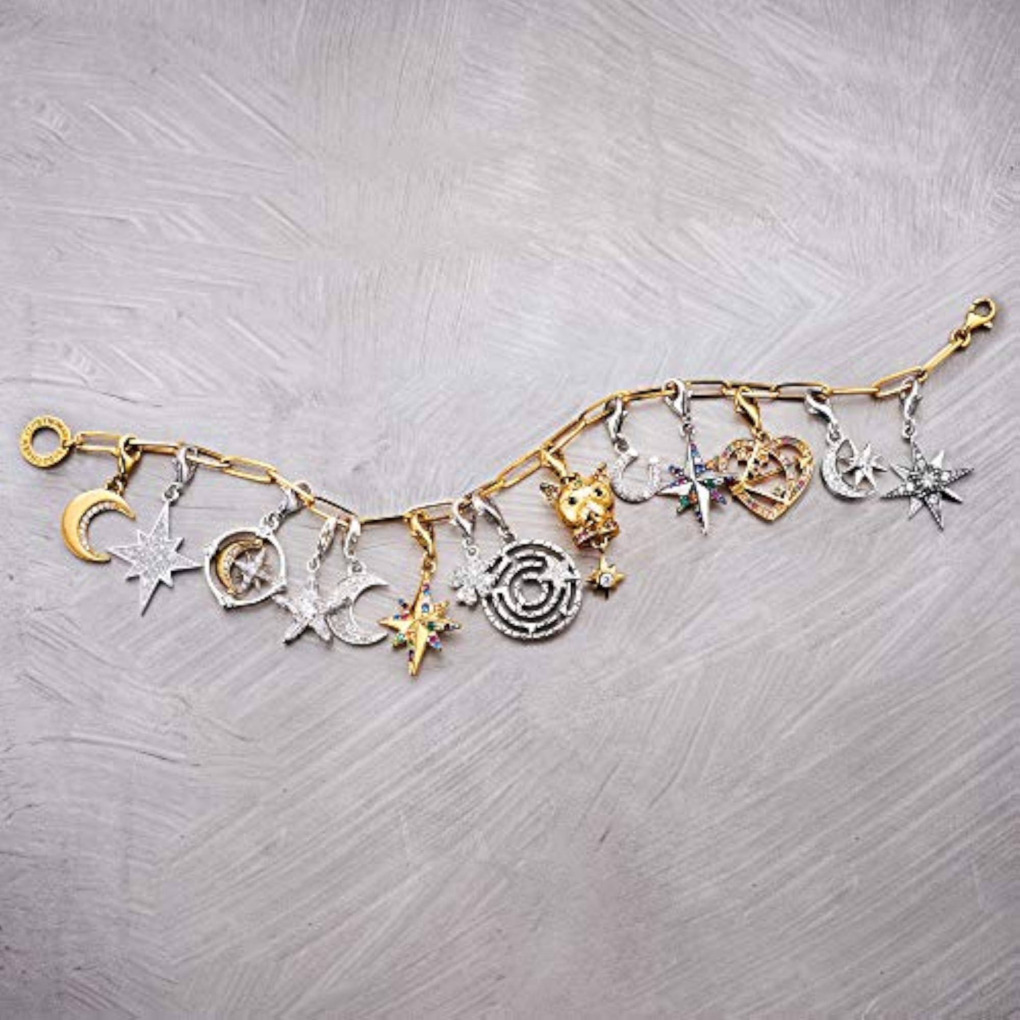 Cloverleaf Clasp Style Pendant Charms