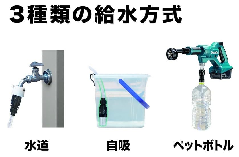 Amazon.co.jp: TAKAHASHI HONSHA マキタ 充電式洗浄機+ペットボトル 