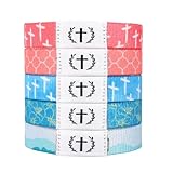Cadeaux chrétiens : les bracelets avec versets de la Bible sont aux couleurs vives et bien faits, ce qui en fait un excellent choix de cadeaux pour les anniversaires, Pâques, Noël ou toute occasion religieuse. Ce sont les bijoux inspirants parfaits pour la famille, les amis et les membres de l'église.