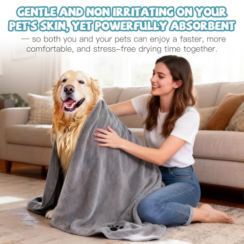 Puomue Super Absorbent Dog Towel