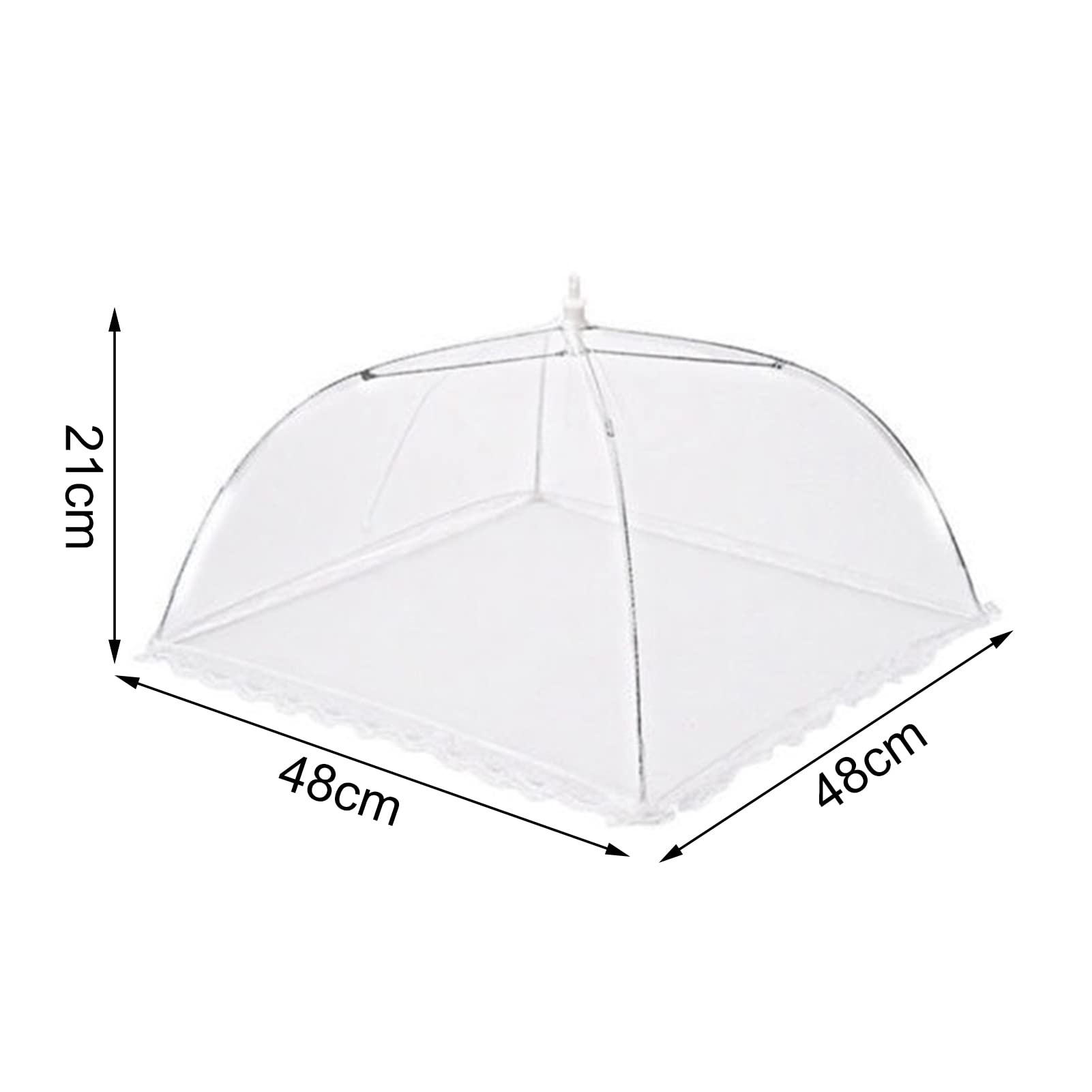 Housse De Protection Alimentaire 38 Cm – Moustiquaire Pliable Réutilisable Contre Les Mouches