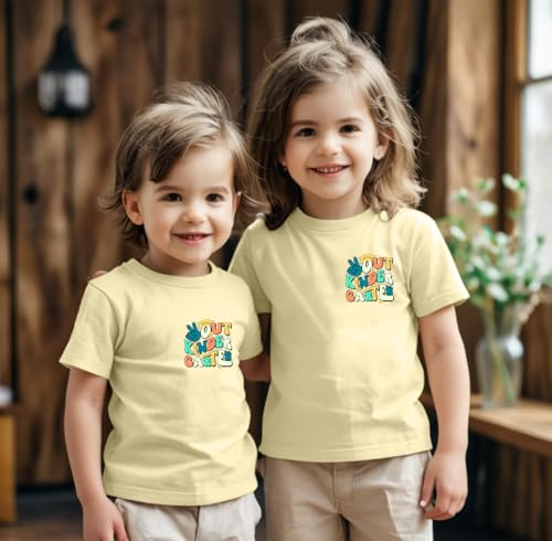 Image of Kindergarten Graduation Shirt Toddler Out Kindergarten Shirts Girls Boys Funny Graphic Casual Short Sleeve Tops