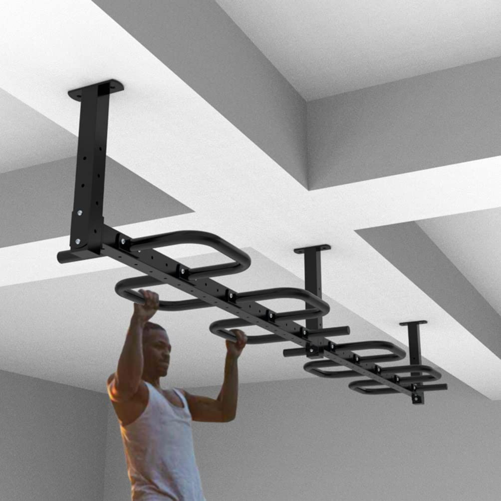 Barras De Dominadas Montadas En La Pared/Estructuras De Escalada, Barras De Ejercicios De Acero Resistentes, Equipo De Entrenamiento De Fuerza para Gimnasio En Casa, 3 Modelos
