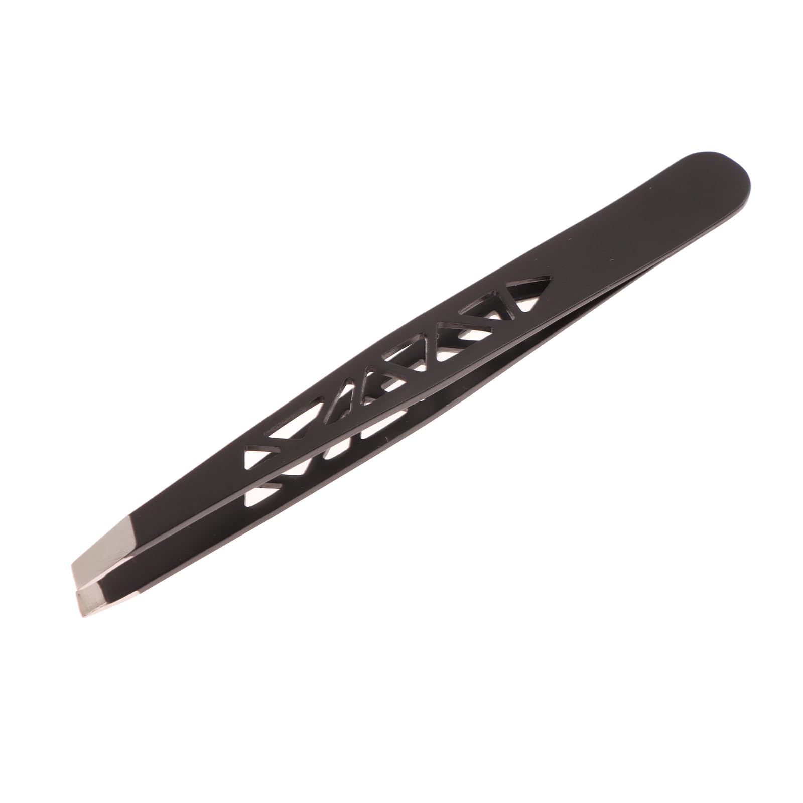 Eyebrow Hair Removal Tweezers, Slant Tweezer Handmade Professional Eyebrow Facial & Hair Remover No Gaps Stainless Steel