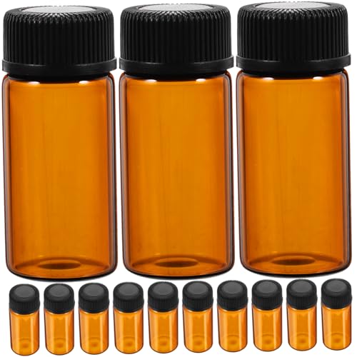 SHERCHPRY 100Piezas Maquillaje De Viaje De Recargables para Cosméticos y Emulsiones Vidrio Color