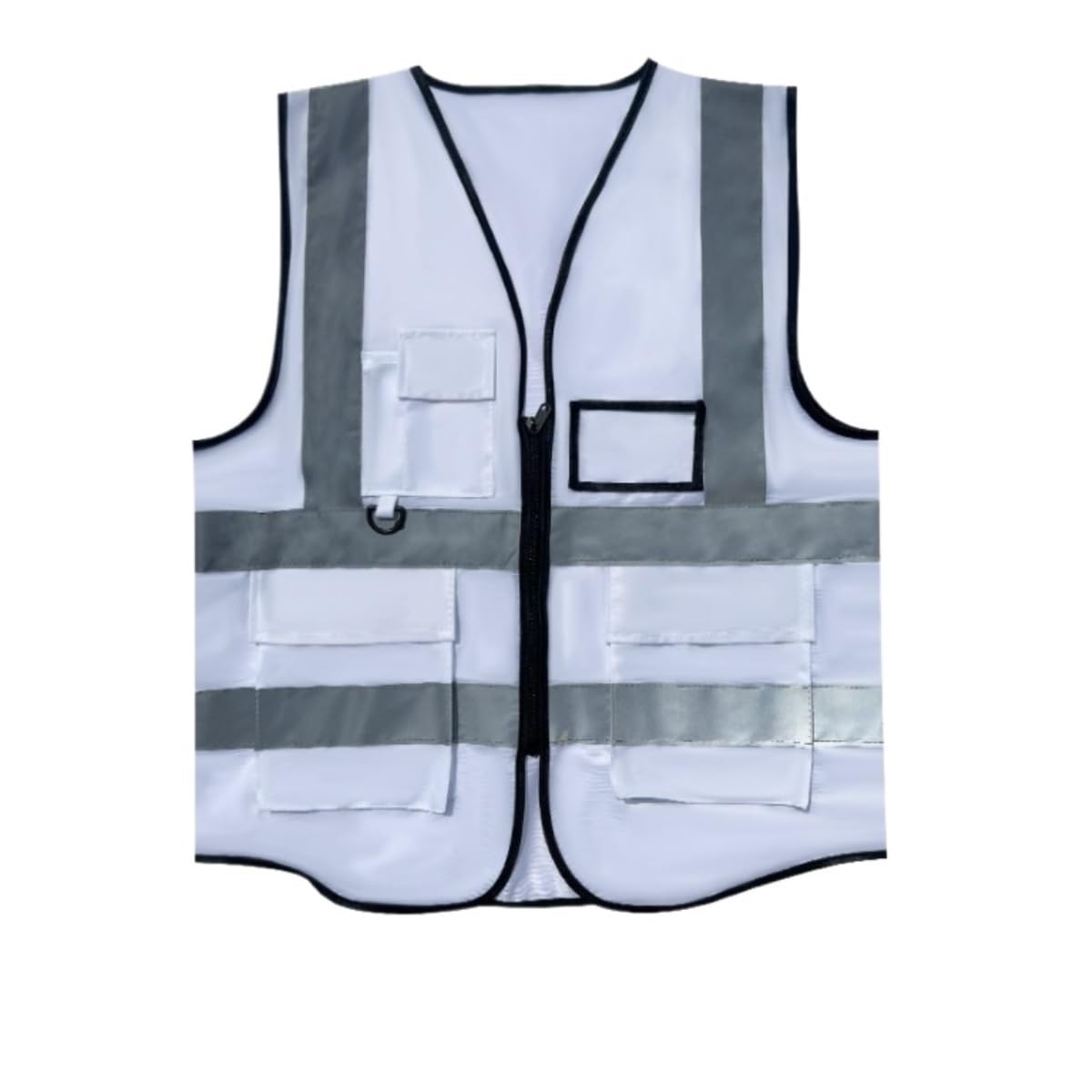 Kamizelki Bezpieczeństwa Kamizelka Odblaskowa Kamizelka Odblaskowa Na Placu Budowy Kamizelka Odblaskowa(White)