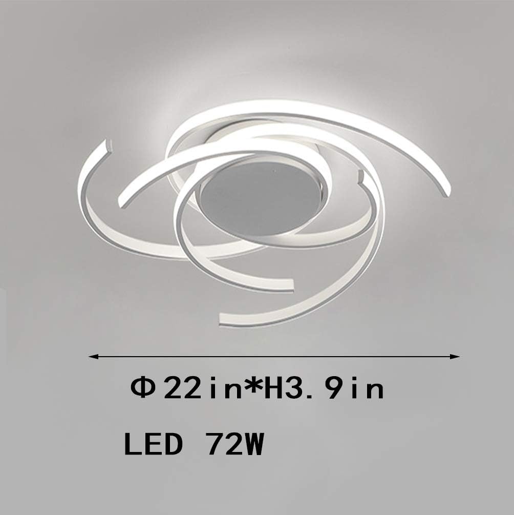 Nеw Prоduсt LED Bedroom Light Modern Chic Design Flush Mount Ceiling Lamp Dimmable Acrylic Panel Unique Minimalist Livingroom Pendant Light with Remote Control Dining Room Kitchen Island Office Hanging (White) 50% оƒƒ Dіѕсоunt LED Bedroom Light Modern Chic Design Flush Mount Ceiling Lamp Dimmable Acrylic Panel Unique Minimalist Livingroom Pendant Light with Remote Control Dining Room Kitchen Island Office Hanging (White)