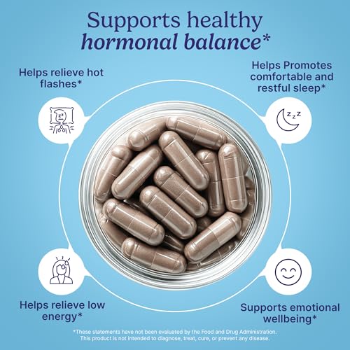 Image of Santo Remedio Hormonal Balance for Women | Menopause Support for Hot Flashes, Night Sweats & Mood Swings | Hormone-Free Formula with Siberian Rhubarb, Chaste Tree & DIM | Doctor Juan Rivera Product