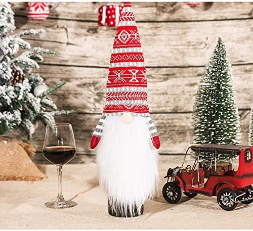 Christmas 2022 Wine Amazon.com | Year 2022 Christmas Decorations Santa Claus Wine Bottle Dust  Covers Champagne Bags Xmas Home Dinner Party Table Decors,258-A: Bar Tools  & Drinkware