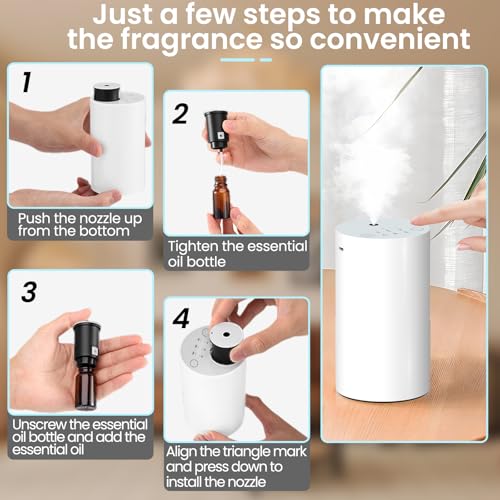 Diffuseur huiles essentielles sans fil et diffuseur parfum maison nomade - 7