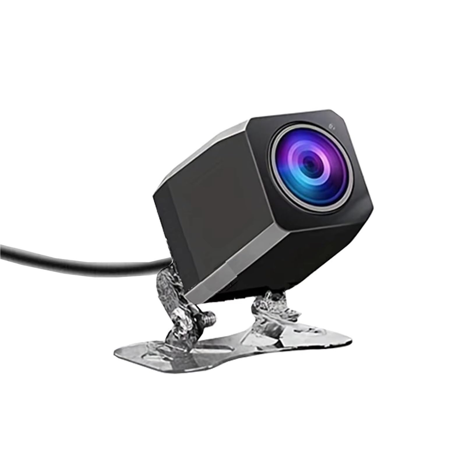 Sistema monitoreo estacionamiento Cámara Vista Trasera Coche 1080P AHD con 4 Pines para Coche DVR Espejo Coche Dashcam Impermeable 2.5mm Cámara Trasera para automóviles(15m AHD Camera)