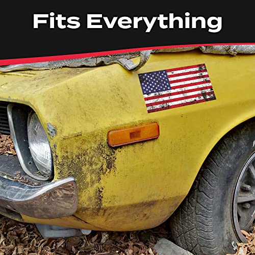Image of Stickios Distressed American Flag Decal - Made in USA