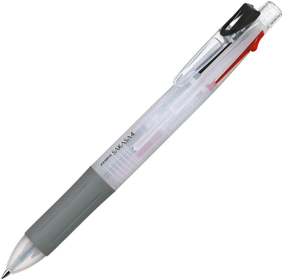 Zebra J4J1 SARASA 4 0.5mm 4-Color Pen (4-Ink Colour - Black,