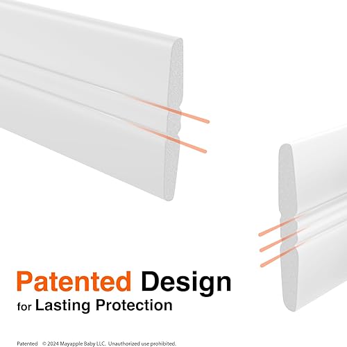 Miniatura 4 de Roving Cove PreFit (clásico) Protector de esquina para muebles (borde estándar de 15 pies, 4 esquinas), protectores de parachoques a prueba de