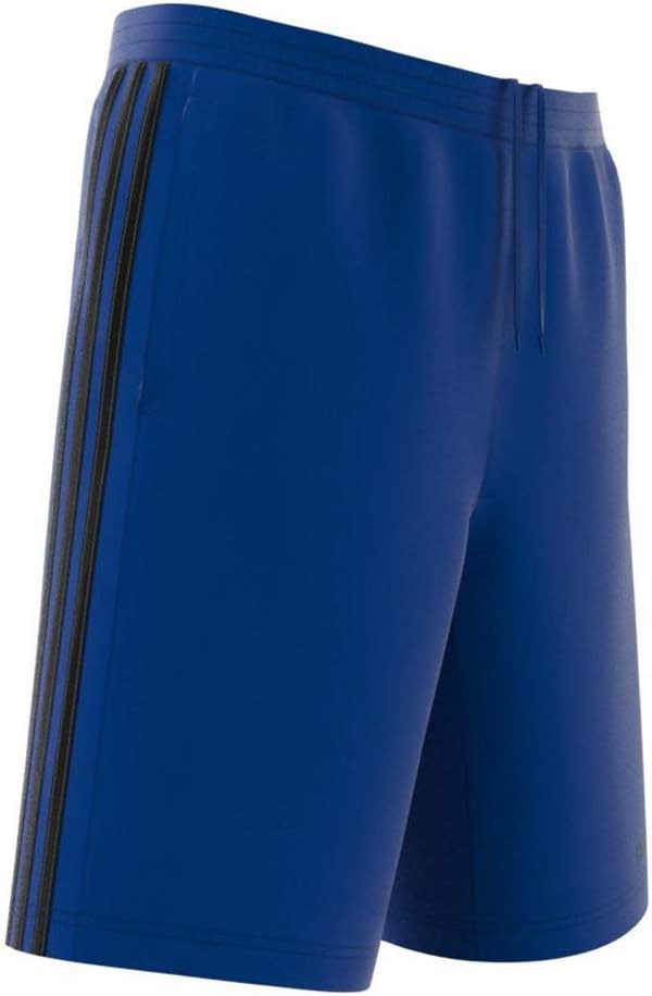 adidas Male Design 2 Move 3-Stripes Knitted Shorts, Collegiate Royal/Black , MT