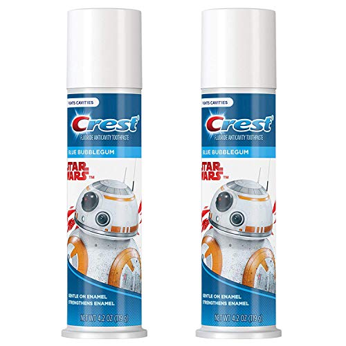Crest Kid's Bubble Gum Toothpaste STAR WARS 4.2 oz (Pack of 2)