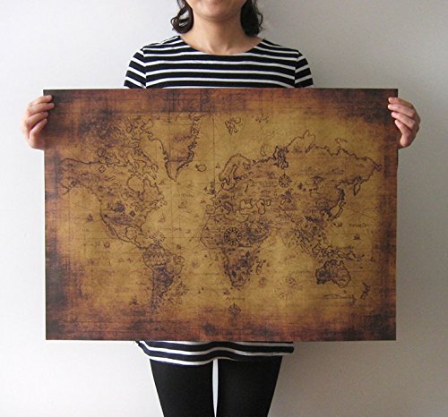 ポスター 世界地図/アンティーク アンティーク風!! オシャレ な 世界地図 ポスター インテリア や 骨董 に 似合う 宝の 地図 コスプレ 海賊 パイレーツポスター 世界地図/17世紀 (多種選択) ポスター 世界地図/アンティーク アンティーク風!! オシャレ な 世界地図 ポスター インテリア や 骨董 に 似合う 宝の 地図 コスプレ 海賊 パイレーツポスター 世界地図/17世紀 (多種選択)