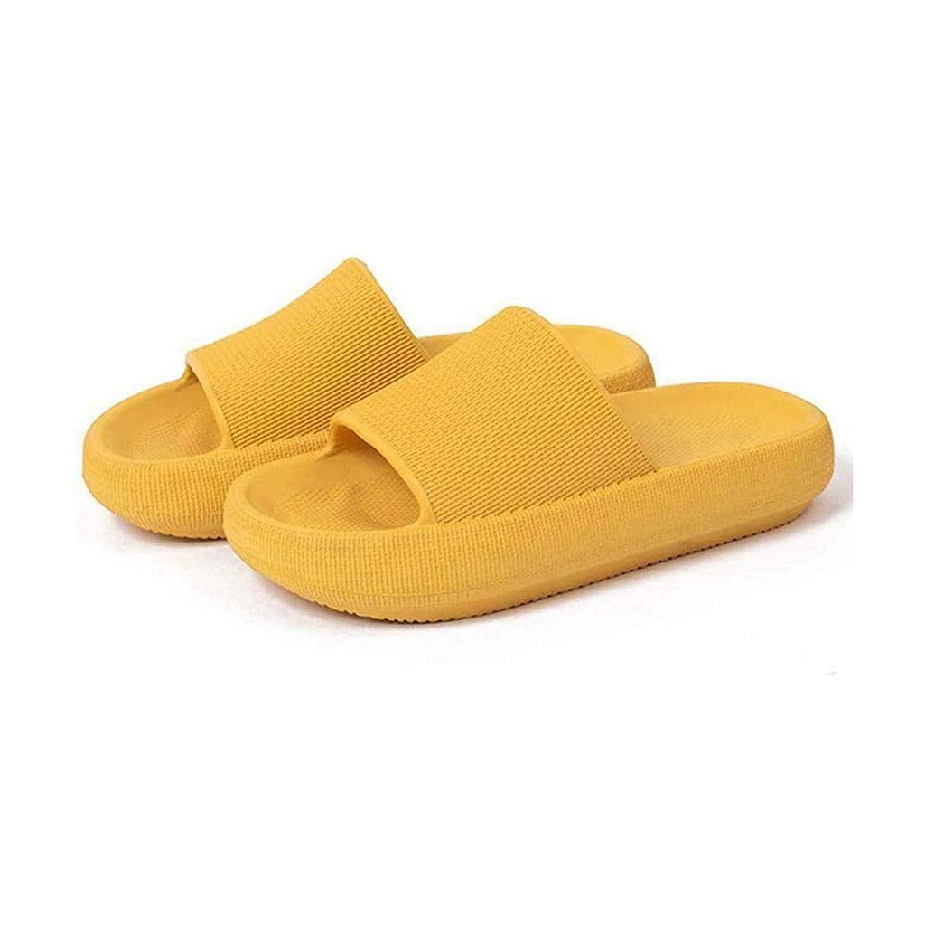 MNBVMNBV Anti-Slip Silent Slippers, Universal Quick-Drying Thickened Non-Slip Sandals, Super Soft Home Slippers Casual Style Season