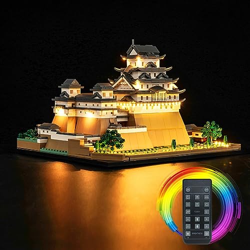 Led Light Kit for Lego Himeji Castle 21060, Led Lighting Set for Lego 21060 Architecture Himeji Castle Set