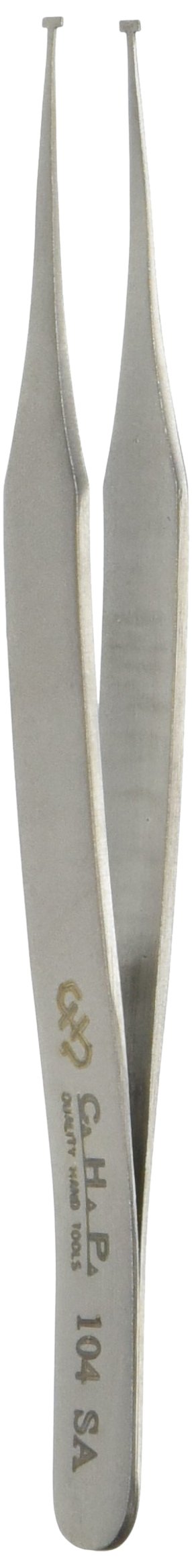 Pince Hakko CHP 104-SA non magnétique en acier inoxydable à pointes plates
