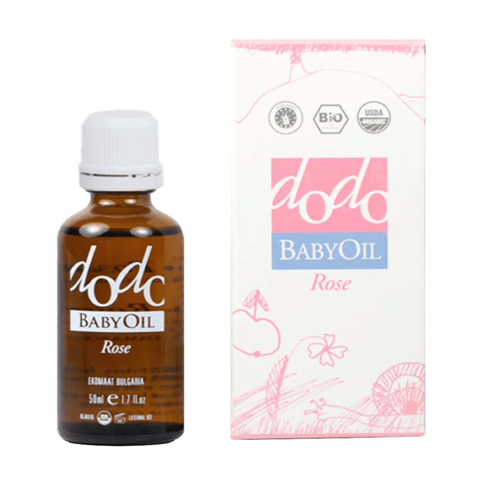 Baby Oil Luxury Organic Rose Damascena 50ml