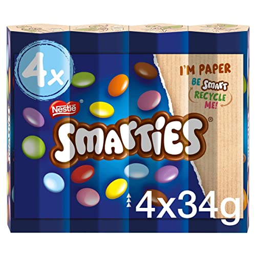 Smarties Hexatube 4x38g 152g