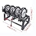 Manual Pipe Welder Electric Tube Butt Fusion Machine 2.48“-6.30” Double Columns Hot Melt Solder for PE PP PB PVDF HDPE PVC Pipe Welding Machine