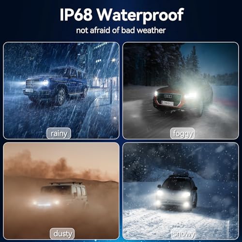 Image of D2S Hid bulbs Headlight 6000K White 200% brightness, Super White Xenon Replacement 85122C1 66240 66040 66240CBI Headlight Bulb (35W D2S, 2 Pack)