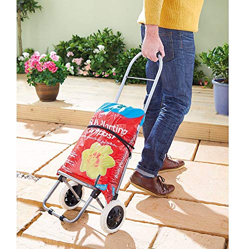 Heavy Duty Folding Garden Trolley Sack Barrow Up To 22kg