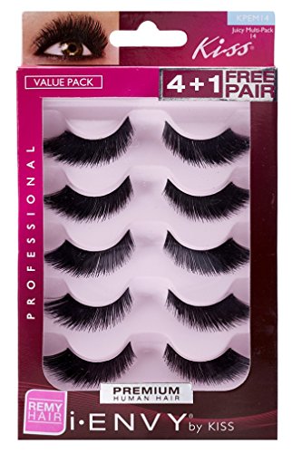 Kiss I Envy Juicy Volume 14 Value Pack 4+1 Lashes