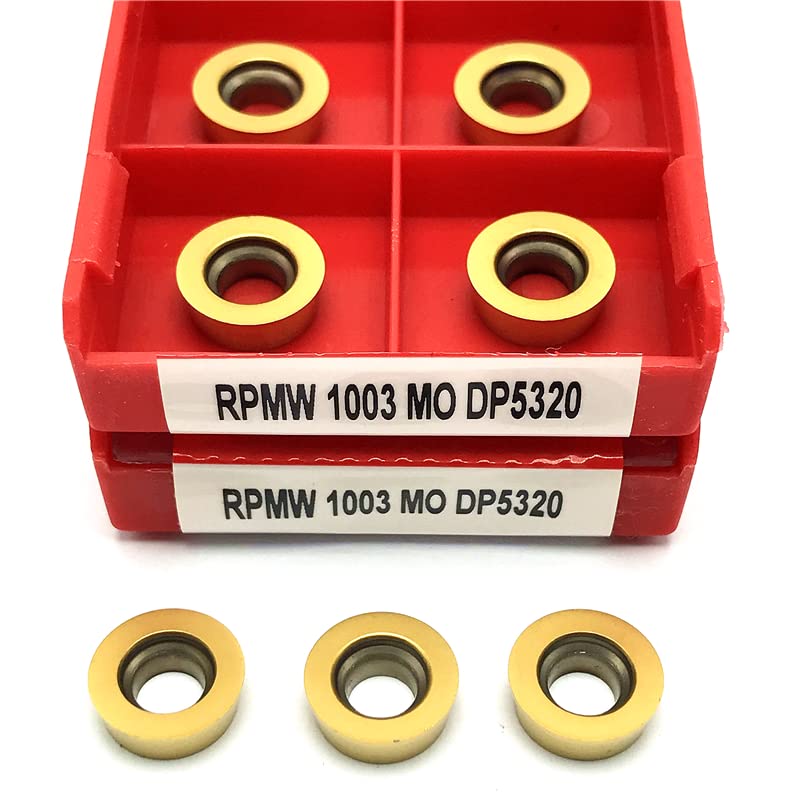 10pcs RPMW1003 DP5420 Fresas Carburo para Torno CNC miniatura 5
