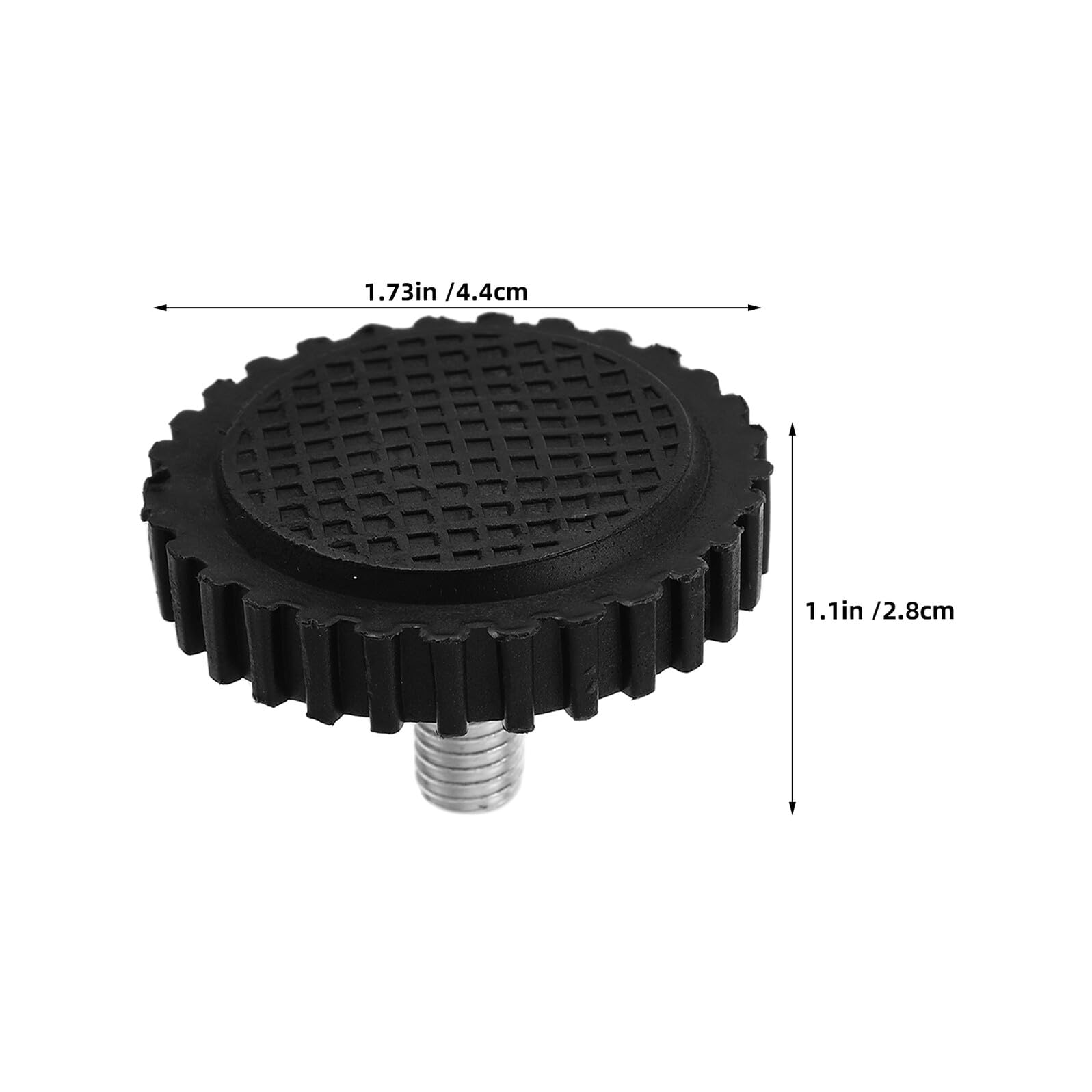 Pieds de Support en Caoutchouc pour Balance 60-200 Kg Lot de 8 Coussinets Réglables Stables pour Balances Commerciales Remplacement des Pieds Cuisine et Bijoutier