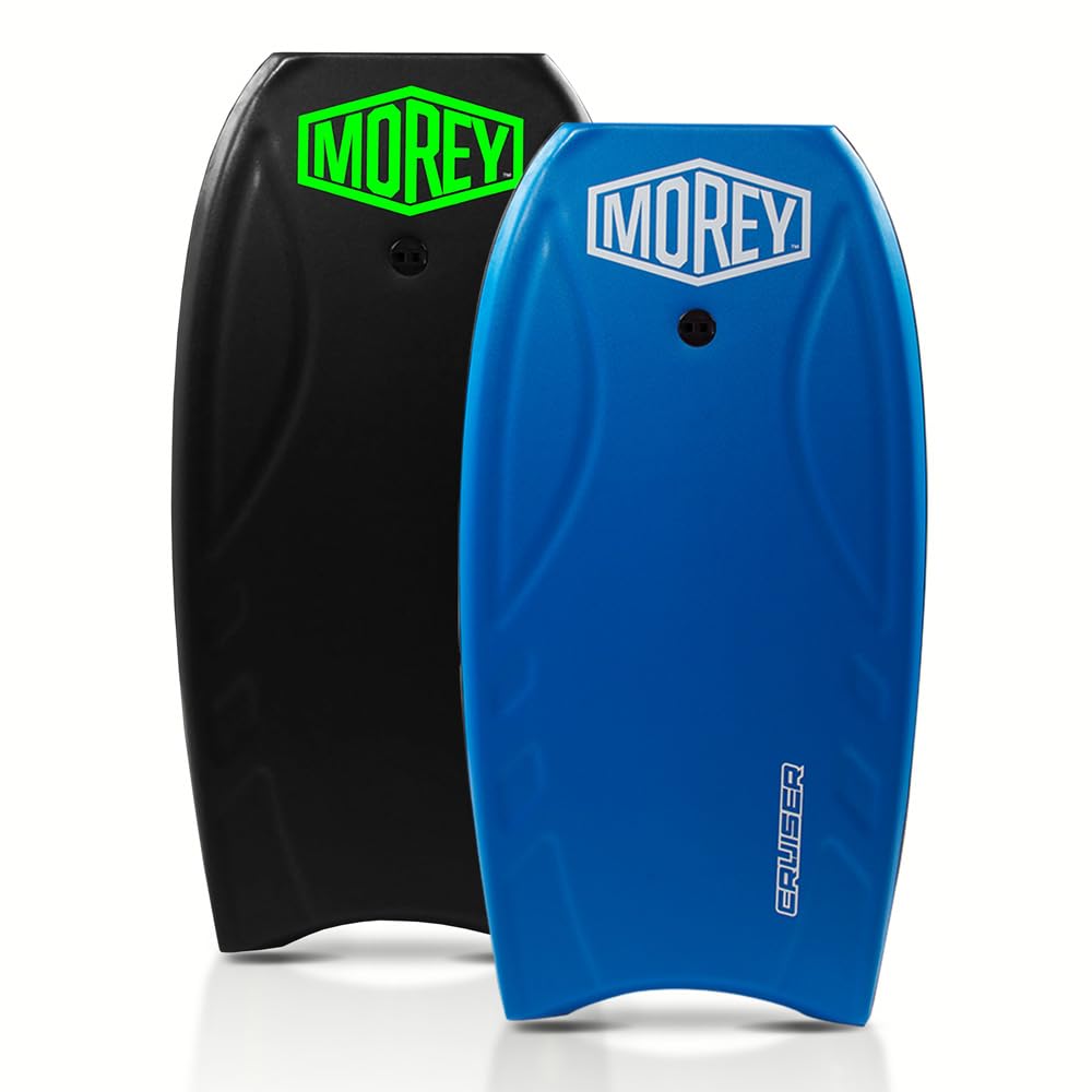 Morey Cruiser 42.5" Bodyboard | High Performance Bodyboards for All Skill Levels | Full Size 42.5 | Phuzion Core | Coil Leash | Hdpe Slick | Deck Contours | Crescent Tail