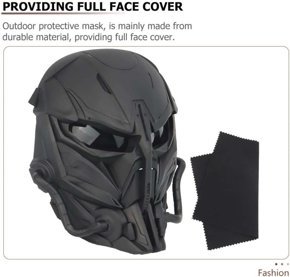 Steampunk Masks Gothic Costume Masks Master Alien Full Face Cover for Halloween Costume Props - Image 6