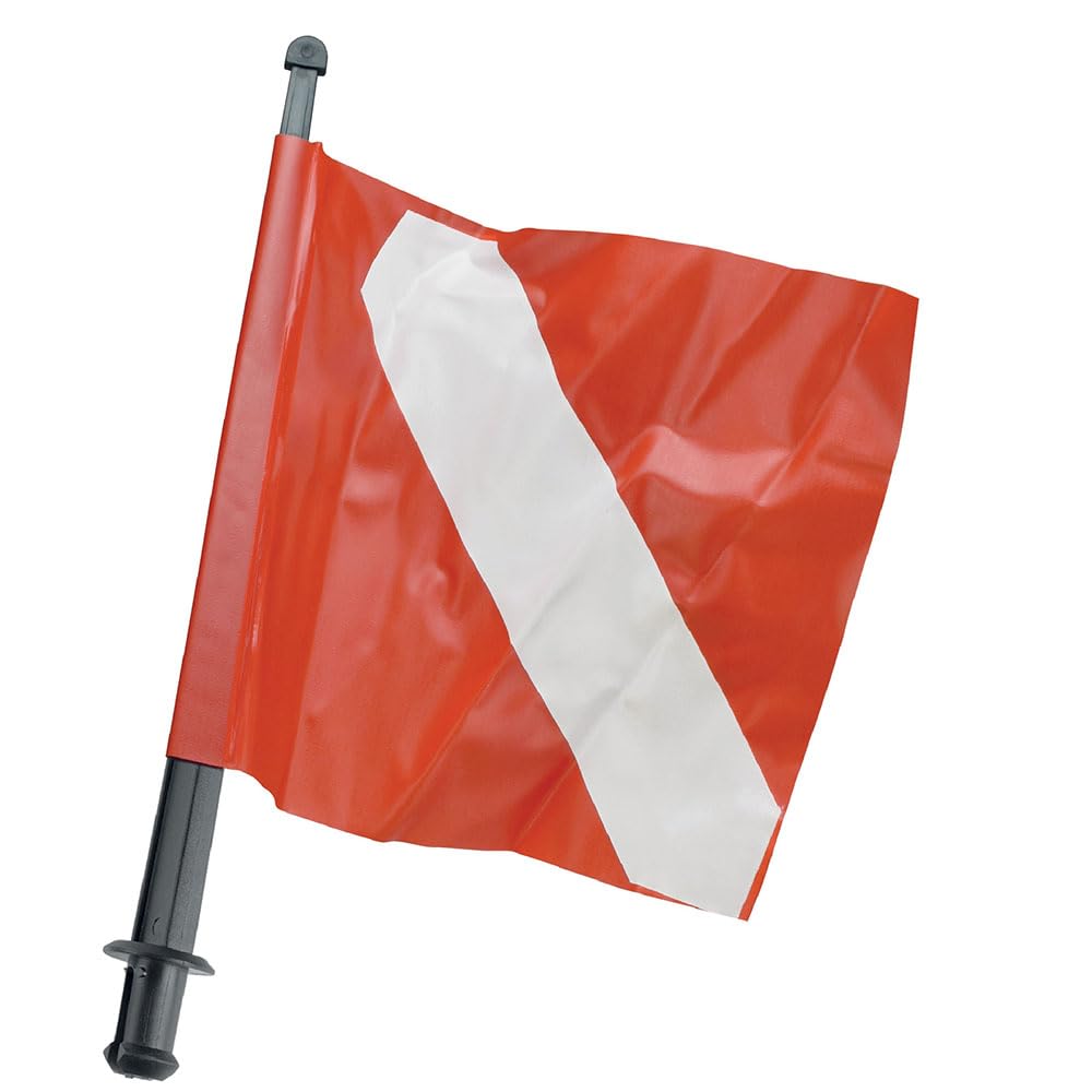 Seac Buoy Flag, Flaga z prętem
