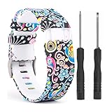 VAN-LUCKY Silicon Replacement Bands Strap Bracelet Wristband for Fitbit Charge HR Band Accessories Large (NOT fit Fitbit Charge, Fitbit Charge 2)